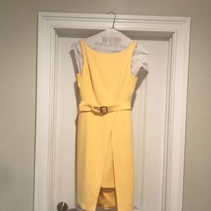Gorgeous yellow dress. Perfect for a warm weather affair.
